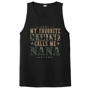 My Favorite Marine Calls Me Nana Veteran Day PosiCharge Competitor Tank