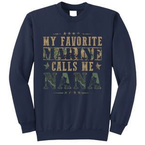 My Favorite Marine Calls Me Nana Veteran Day Sweatshirt