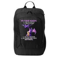 My Four Moods I Need Coffee I Need A Nap Dragon City Backpack