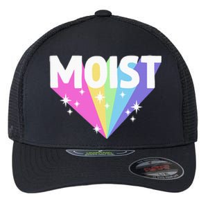 Moist Funny Meme Offensive Weird Cool Hilarious Humorous Flexfit Unipanel Trucker Cap