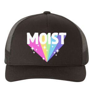 Moist Funny Meme Offensive Weird Cool Hilarious Humorous Yupoong Adult 5-Panel Trucker Hat