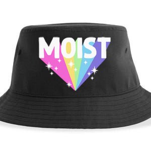 Moist Funny Meme Offensive Weird Cool Hilarious Humorous Sustainable Bucket Hat