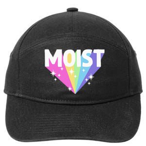 Moist Funny Meme Offensive Weird Cool Hilarious Humorous 7-Panel Snapback Hat