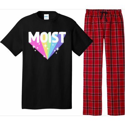 Moist Funny Meme Offensive Weird Cool Hilarious Humorous Pajama Set