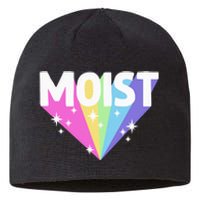 Moist Funny Meme Offensive Weird Cool Hilarious Humorous Sustainable Beanie