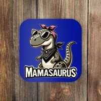 Mamasaurus Family Matching Dinosaur Mom Meaningful Gift Coaster