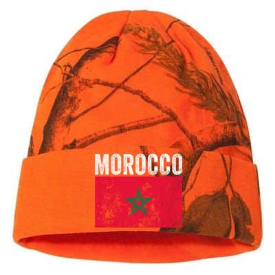 Morocco Flag Moroccan Soccer Supporter Cool Gift Kati Licensed 12" Camo Beanie