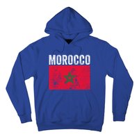 Morocco Flag Moroccan Soccer Supporter Cool Gift Hoodie