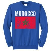 Morocco Flag Moroccan Soccer Supporter Cool Gift Sweatshirt