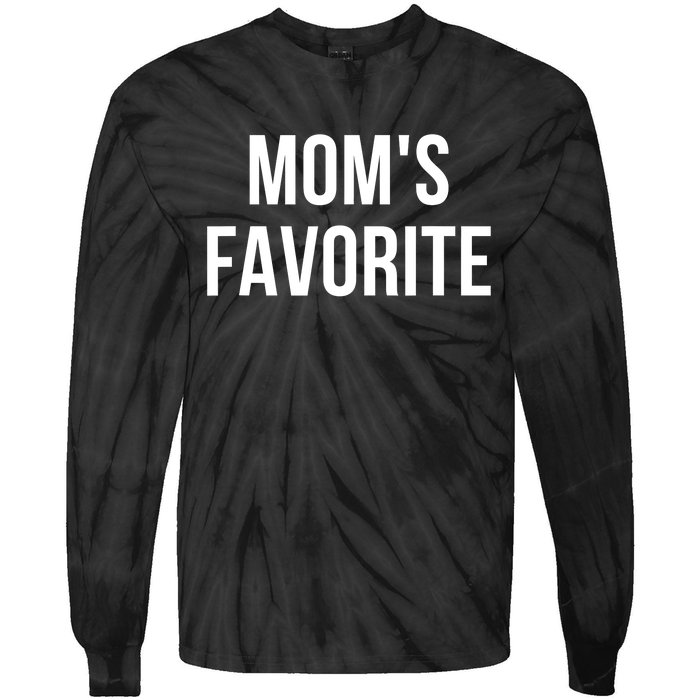 Moms Favorite Tie-Dye Long Sleeve Shirt