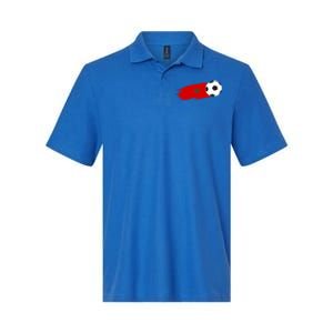 Morocco Flag Moroccan Soccer Supporter Funny Gift Softstyle Adult Sport Polo