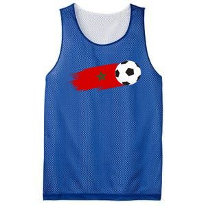 Morocco Flag Moroccan Soccer Supporter Funny Gift Mesh Reversible Basketball Jersey Tank