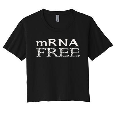 Mrna Free Women's Crop Top Tee