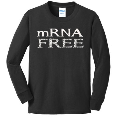 Mrna Free Kids Long Sleeve Shirt