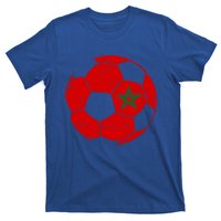 Morocco Flag Moroccan Soccer Supporter Gift T-Shirt