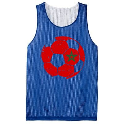 Morocco Flag Moroccan Soccer Supporter Gift Mesh Reversible Basketball Jersey Tank