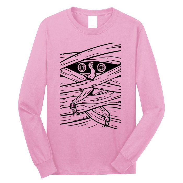 Mummy Face Long Sleeve Shirt