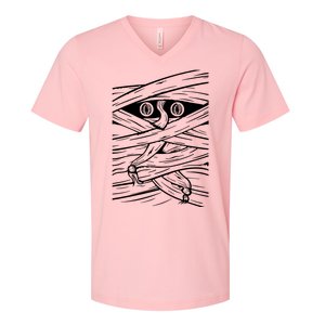 Mummy Face V-Neck T-Shirt