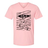 Mummy Face V-Neck T-Shirt