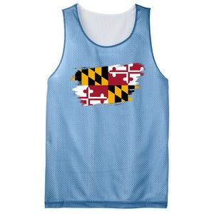 Maryland Flag Marylander Maryland Flag State Pride Mesh Reversible Basketball Jersey Tank