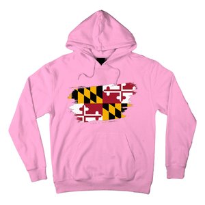 Maryland Flag Marylander Maryland Flag State Pride Hoodie