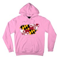 Maryland Flag Marylander Maryland Flag State Pride Hoodie