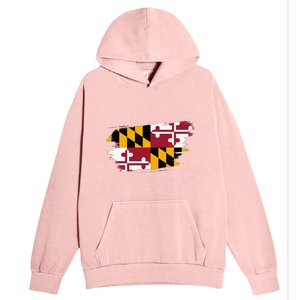 Maryland Flag Marylander Maryland Flag State Pride Urban Pullover Hoodie