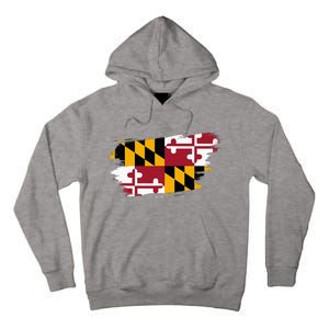 Maryland Flag Marylander Maryland Flag State Pride Tall Hoodie