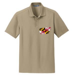 Maryland Flag Marylander Maryland Flag State Pride Dry Zone Grid Polo