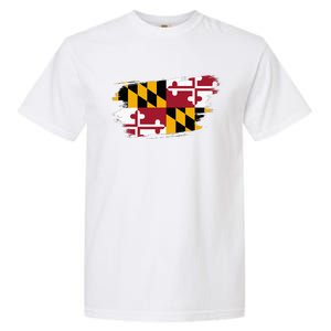 Maryland Flag Marylander Maryland Flag State Pride Garment-Dyed Heavyweight T-Shirt