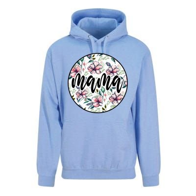 Mama Floral Mom Flower Mother's Day Unisex Surf Hoodie