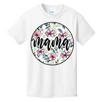 Mama Floral Mom Flower Mother's Day Kids T-Shirt