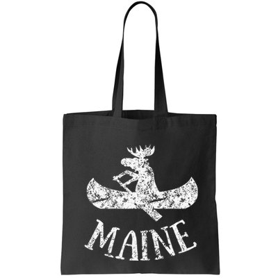 Maine Funny Moose Canoe Vacation Bag
