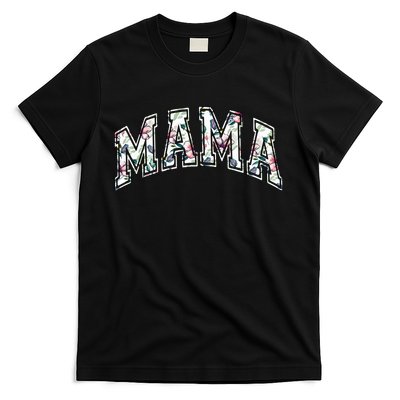 Mama Floral Mom Flowers Mother's Day T-Shirt