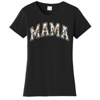 Mama Floral Mom Flowers Mother's Day Women's T-Shirt