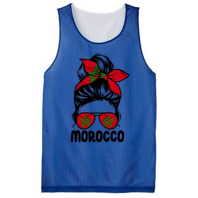 Morocco Flag Moroccan Soccer / Football Gift Mesh Reversible Basketball Jersey Tank