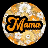 Mama Floral Mother's Day Gift Cooling Performance Long Sleeve Crew