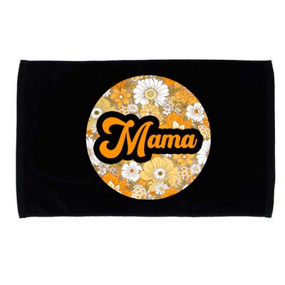 Mama Floral Mother's Day Gift Microfiber Hand Towel