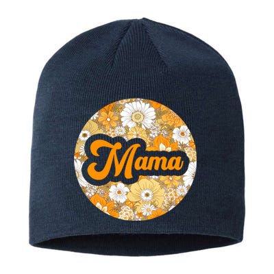 Mama Floral Mother's Day Gift Sustainable Beanie