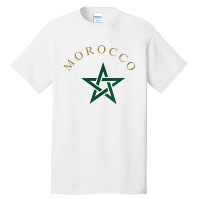 Morocco Flag Tall T-Shirt