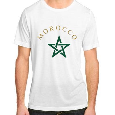 Morocco Flag Adult ChromaSoft Performance T-Shirt