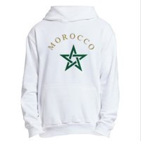 Morocco Flag Urban Pullover Hoodie