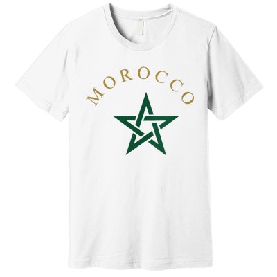 Morocco Flag Premium T-Shirt