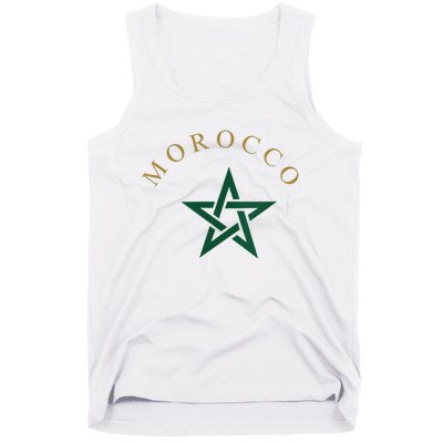 Morocco Flag Tank Top