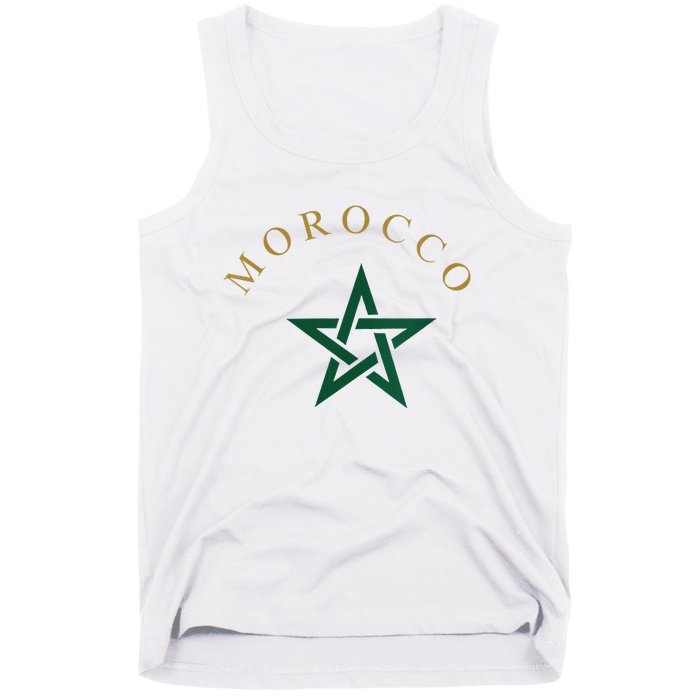 Morocco Flag Tank Top