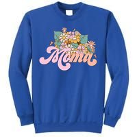 Moma Flower Mom Happy MotherS Day Gift Sweatshirt