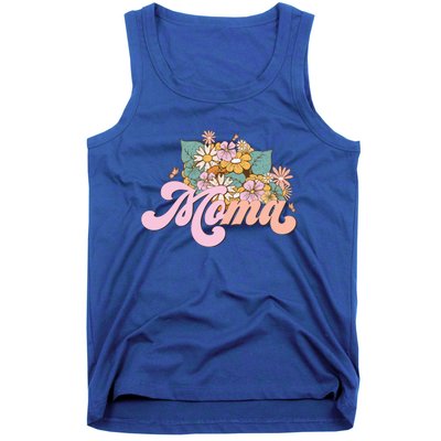 Moma Flower Mom Happy MotherS Day Gift Tank Top