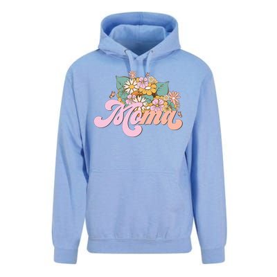 Moma Flower Mom Happy MotherS Day Gift Unisex Surf Hoodie