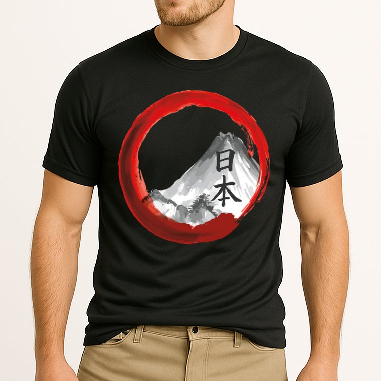 Mount Fuji Cooling Performance Crew T-Shirt