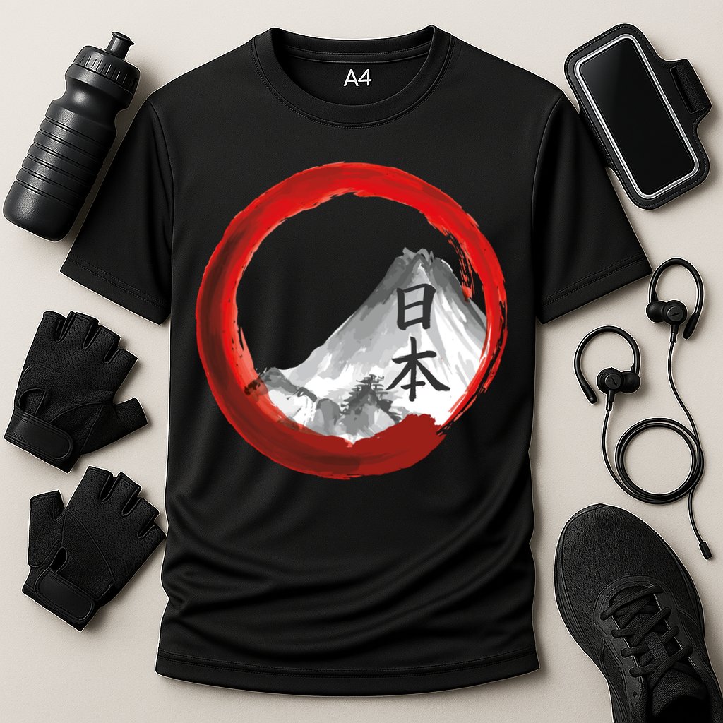 Mount Fuji Cooling Performance Crew T-Shirt